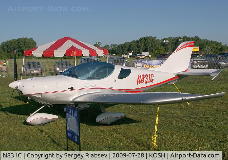 N831C, 2009 CZAW SportCruiser C/N 09SC279, CZAW Sport Cruiser, EAA AirVenture 2009