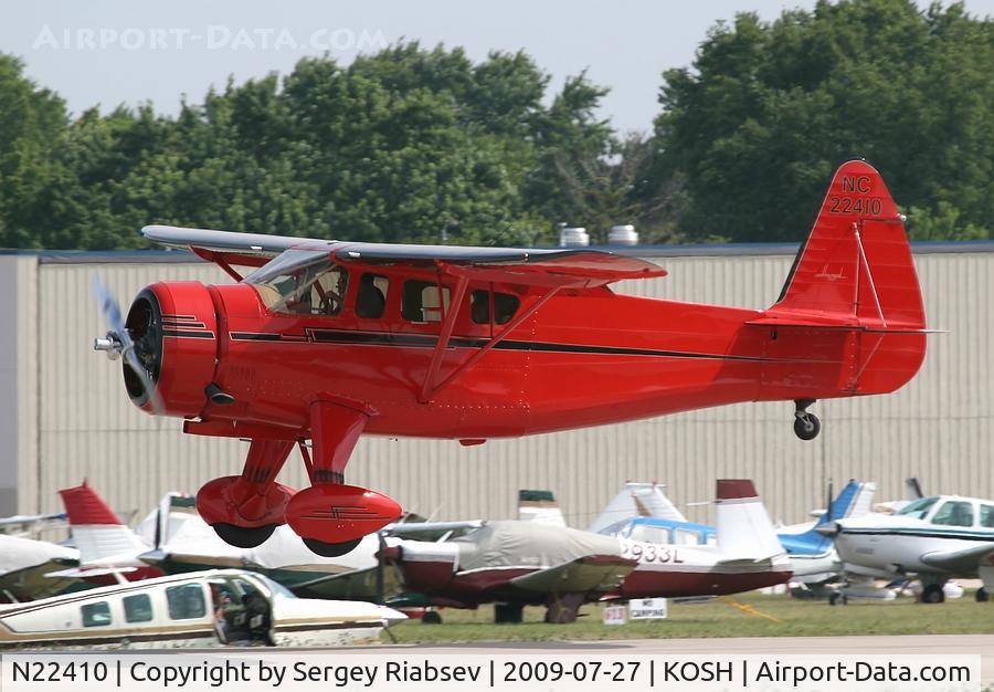 N22410, 1940 Howard Aircraft DGA-15P C/N 509, EAA AirVenture 2009