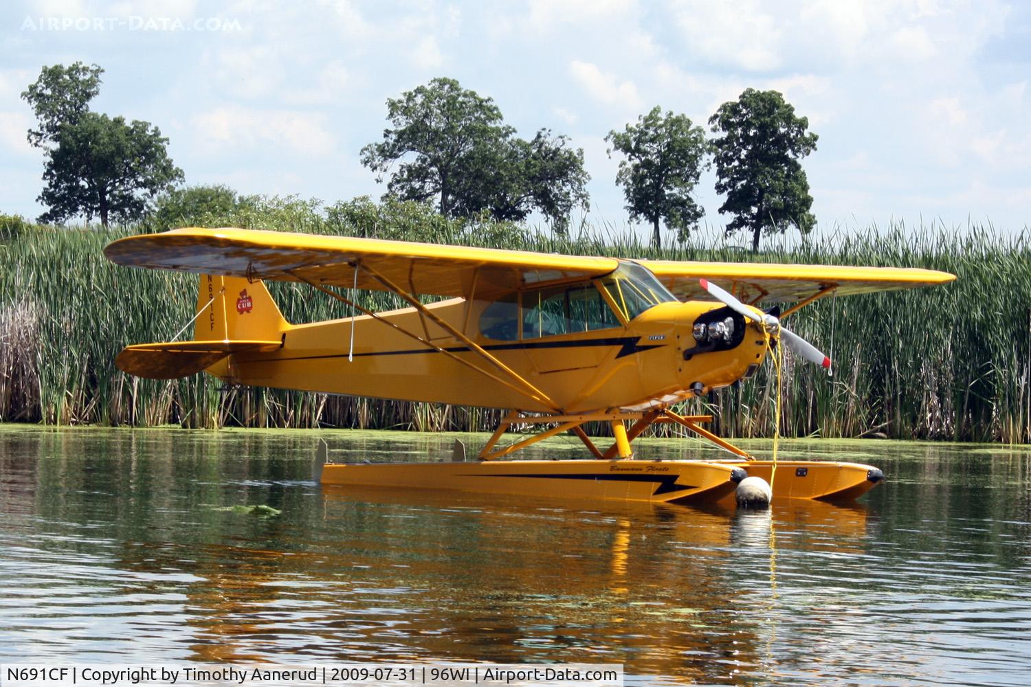 N691CF, 1946 Piper J3C-65 Cub C/N 16160, 1946 Piper J3C-65, c/n: 16160
