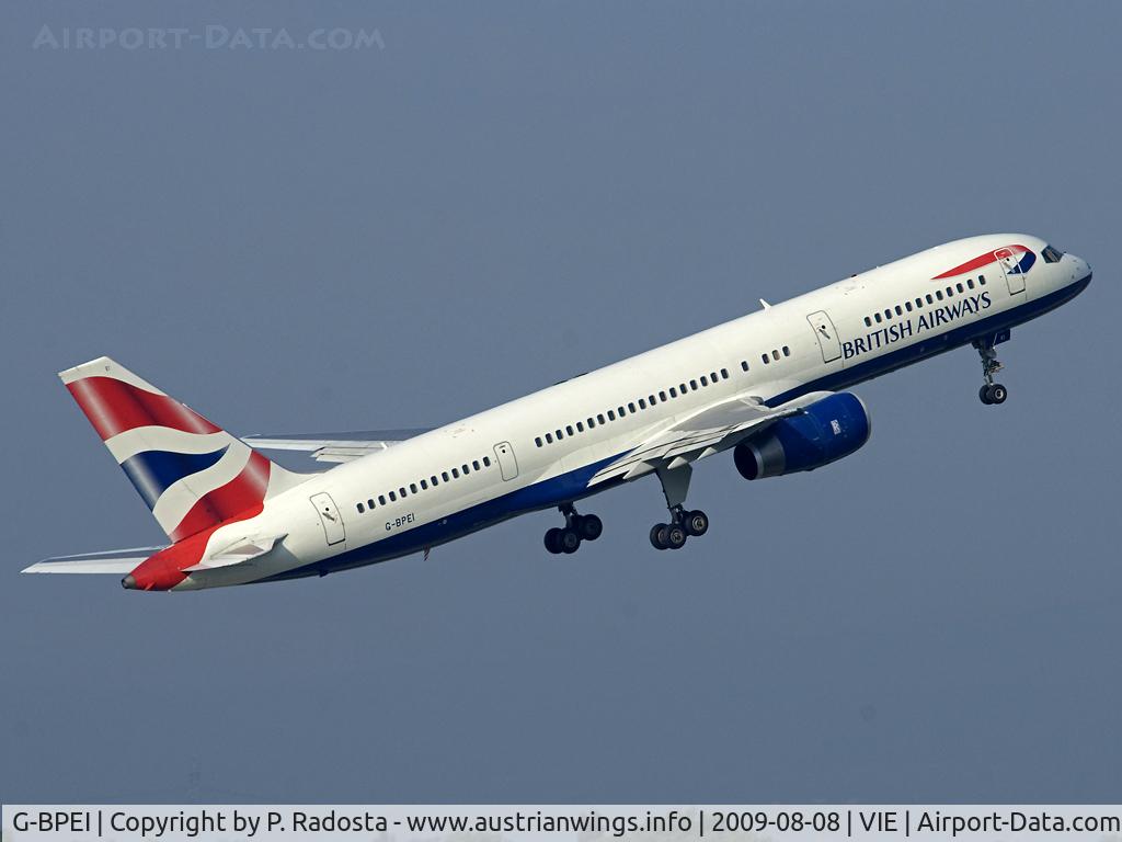 G-BPEI, 1994 Boeing 757-236 C/N 25806, regular visitor in VIE