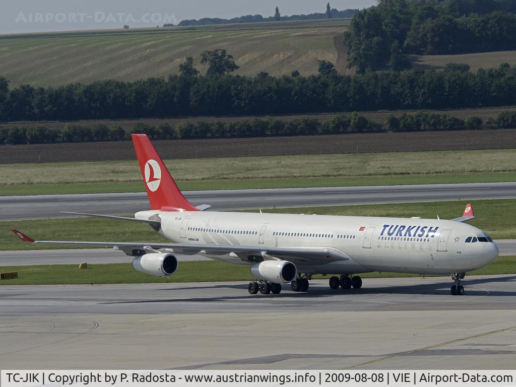 TC-JIK, 1999 Airbus A340-313 C/N 257, Visiting VIE instead of 737 and/or A 320/321