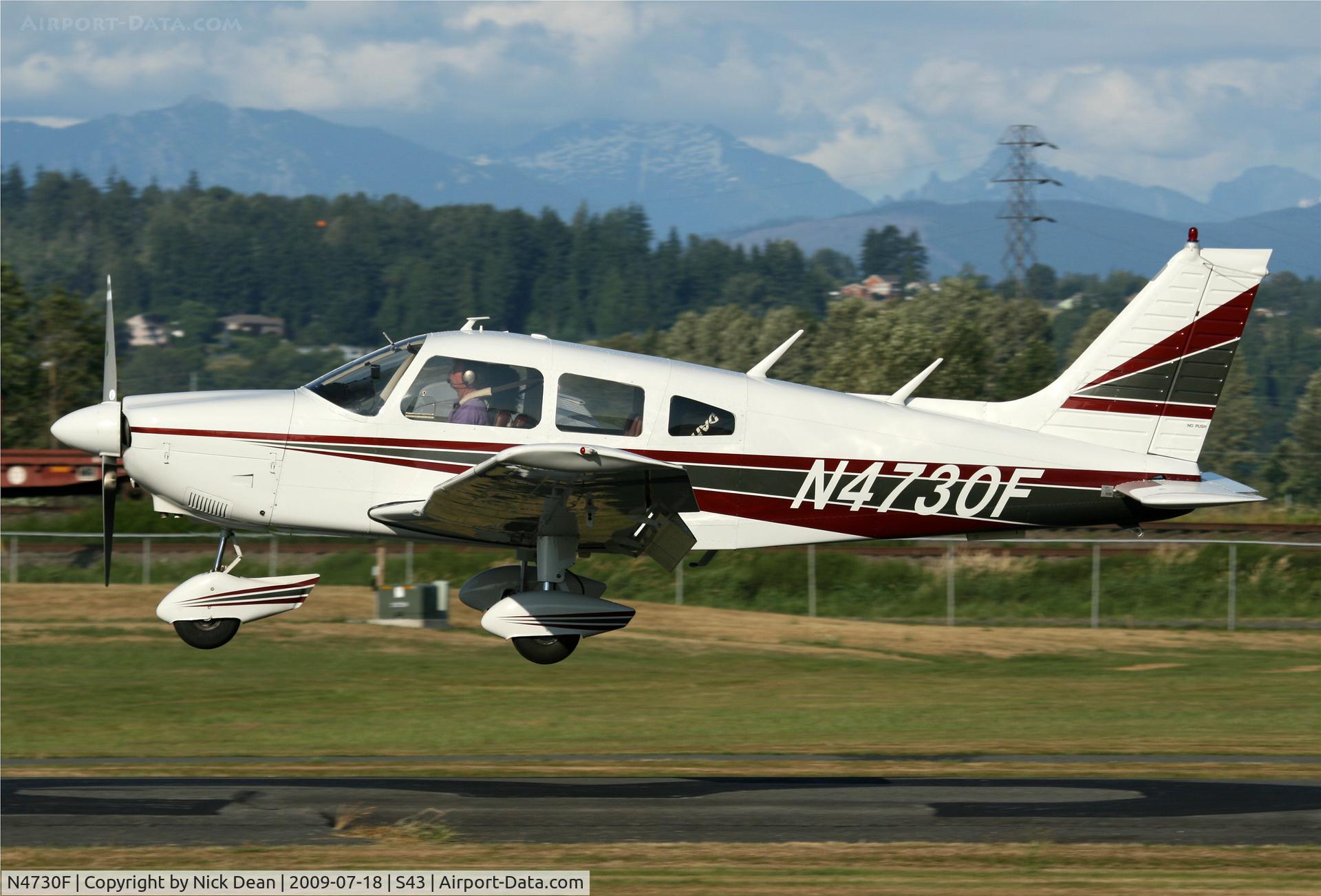 N4730F, Piper PA-28-181 C/N 28-7790058, S43