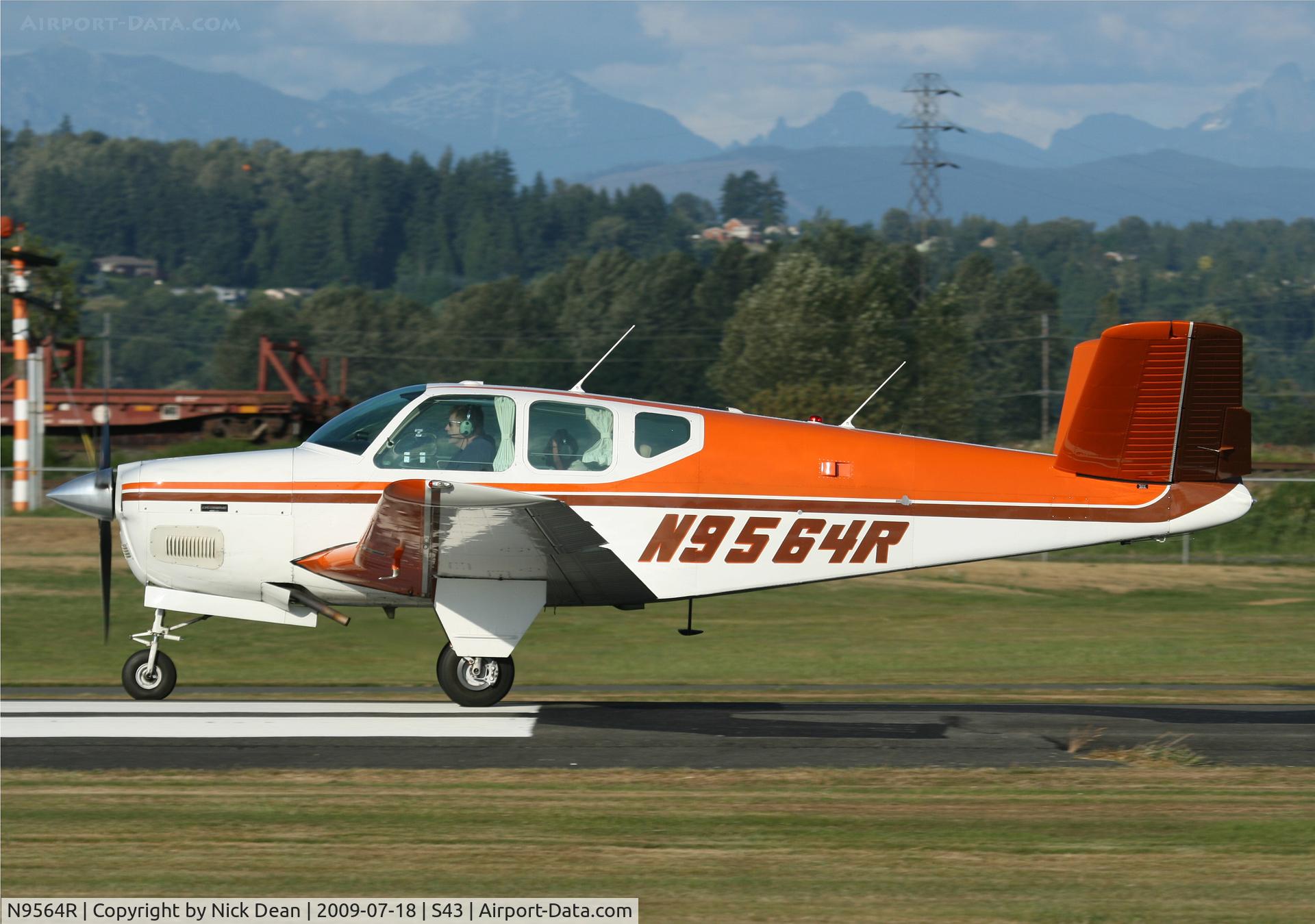 N9564R, 1959 Beech K35 Bonanza C/N D-6119, S43