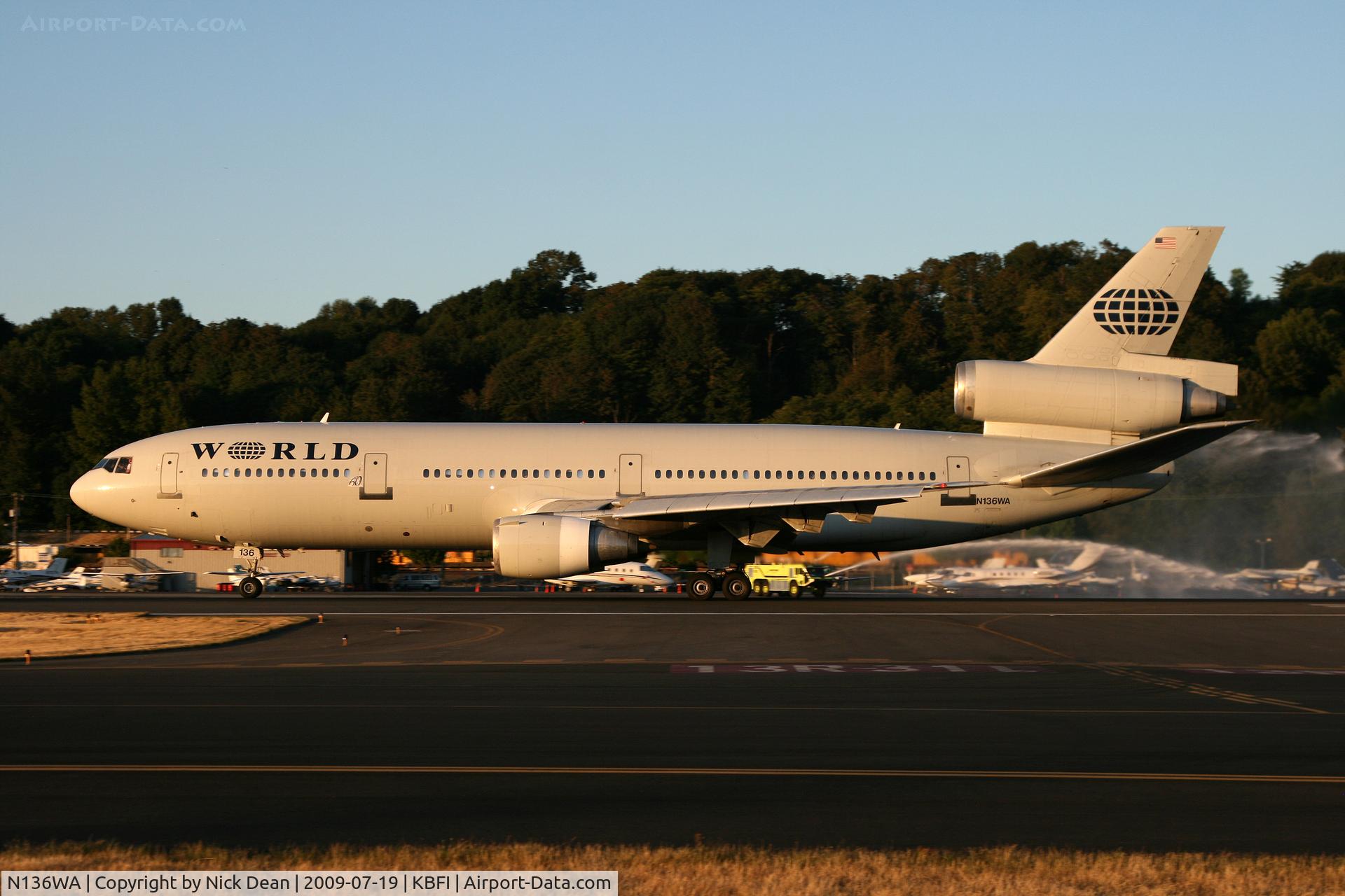 N136WA, 1982 McDonnell Douglas DC-10-30 C/N 47844, KBFI