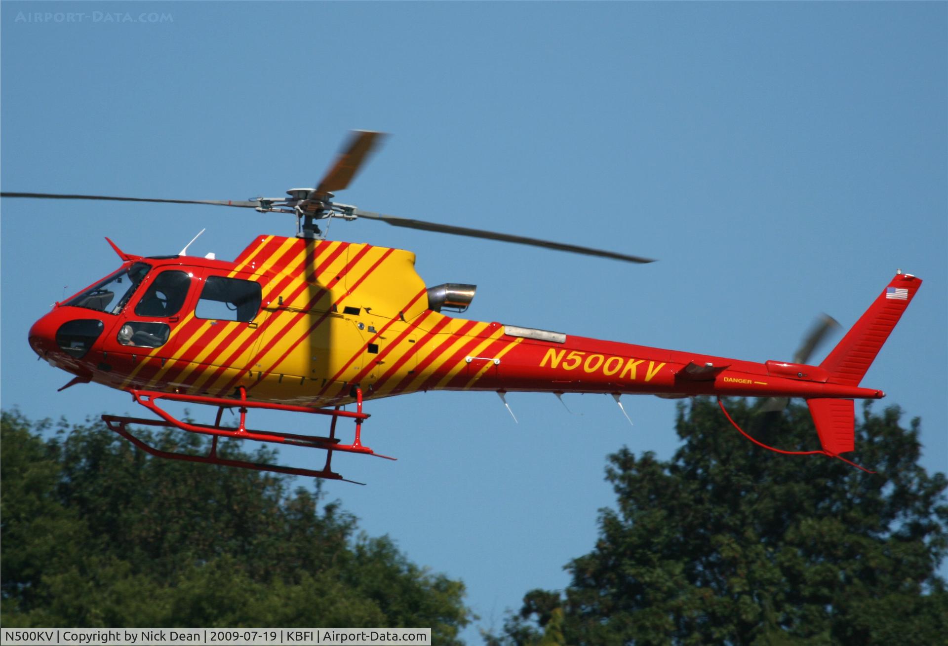 N500KV, Eurocopter AS-350B-3 Ecureuil Ecureuil C/N 4638, KBFI