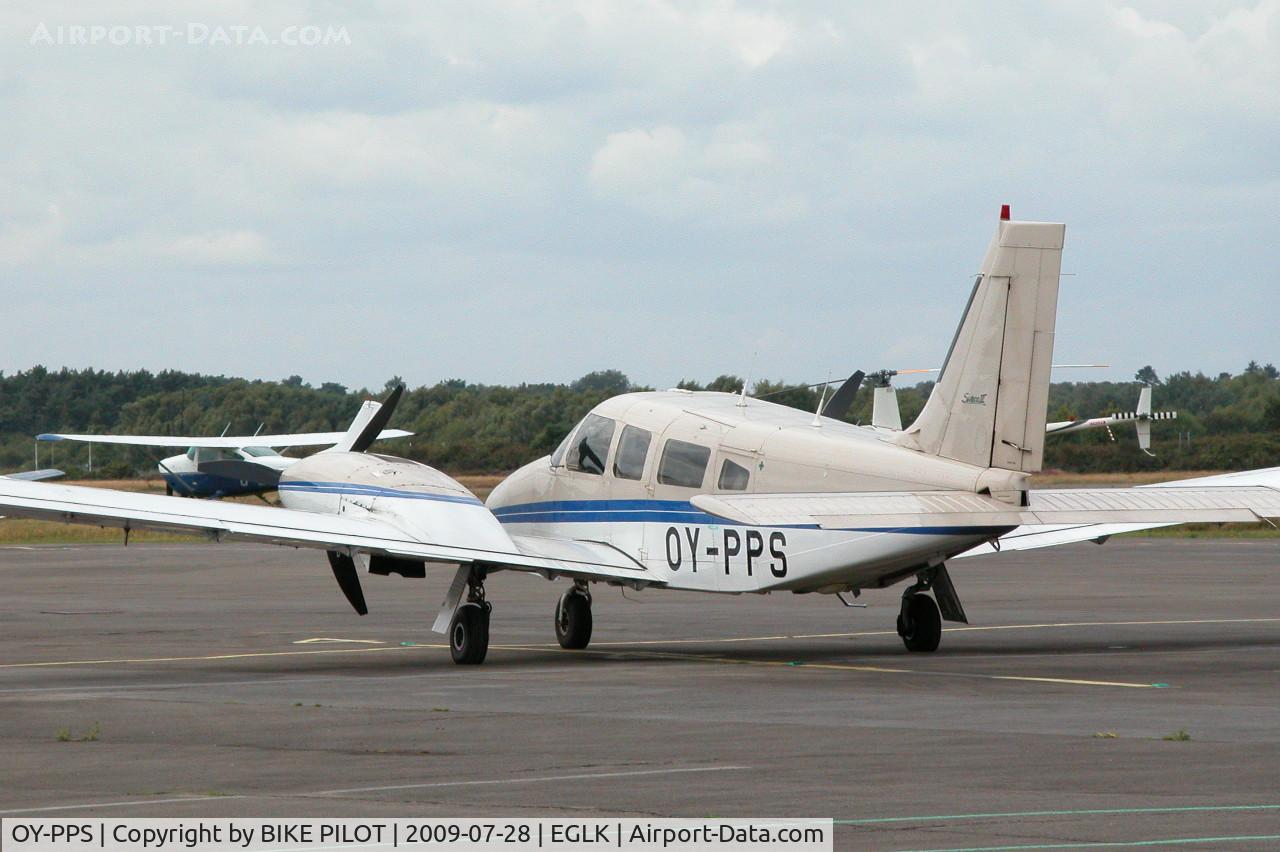 OY-PPS, 1987 Piper PA-34-220T Seneca III C/N 34-33021, DANISH VISITOR