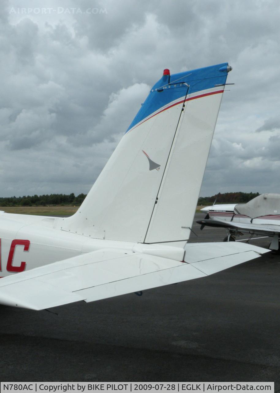 N780AC, 1969 Piper PA-30 Twin Comanche Twin Comanche C/N 30-1967, CONCORD TAIL LOGO