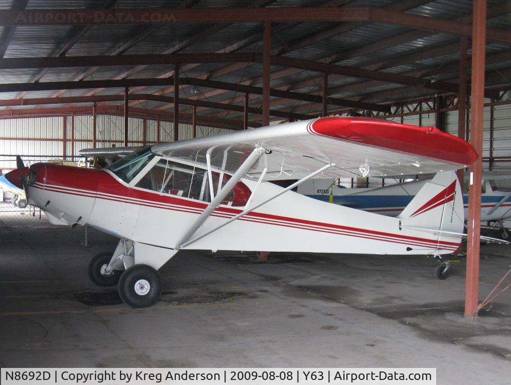 N8692D, 1958 Piper PA-18A 150 Super Cub C/N 18-6298, 2009 Flekkefest Fly-in