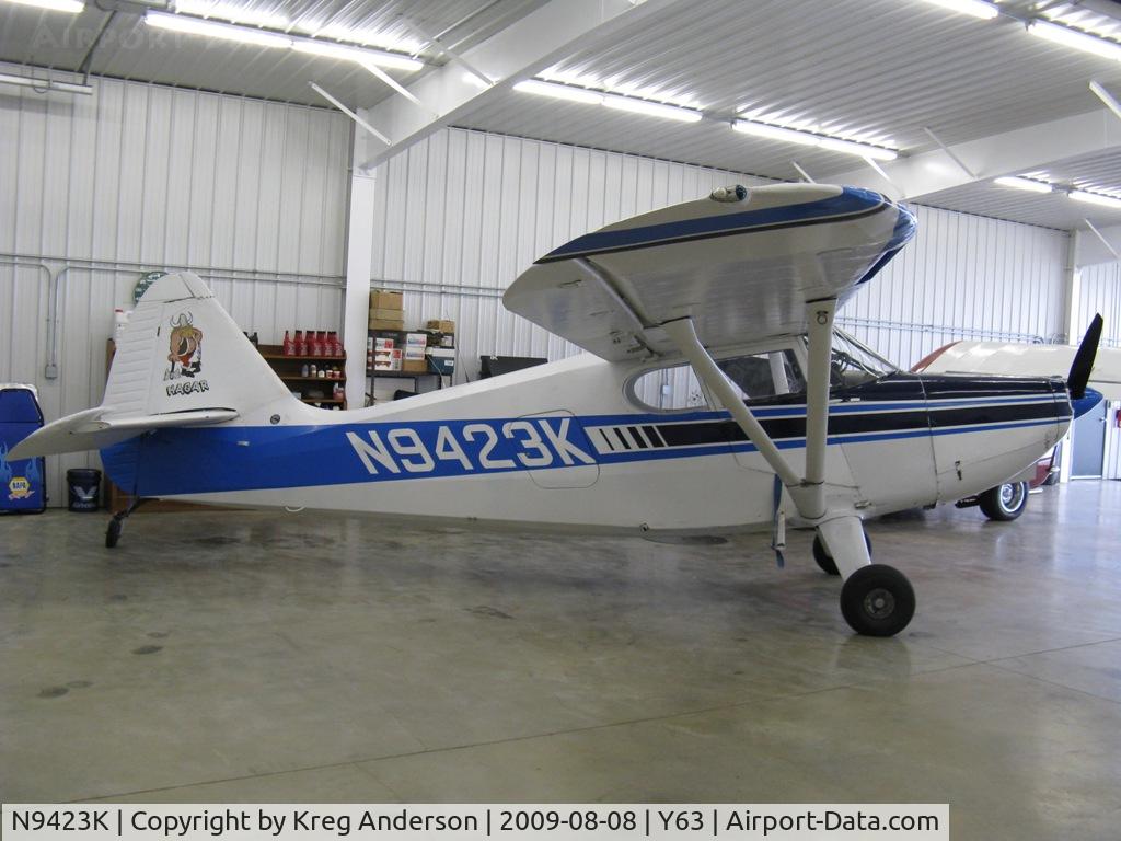 N9423K, 1947 Stinson 108-2 Voyager C/N 108-2423, 2009 Flekkefest Fly-in