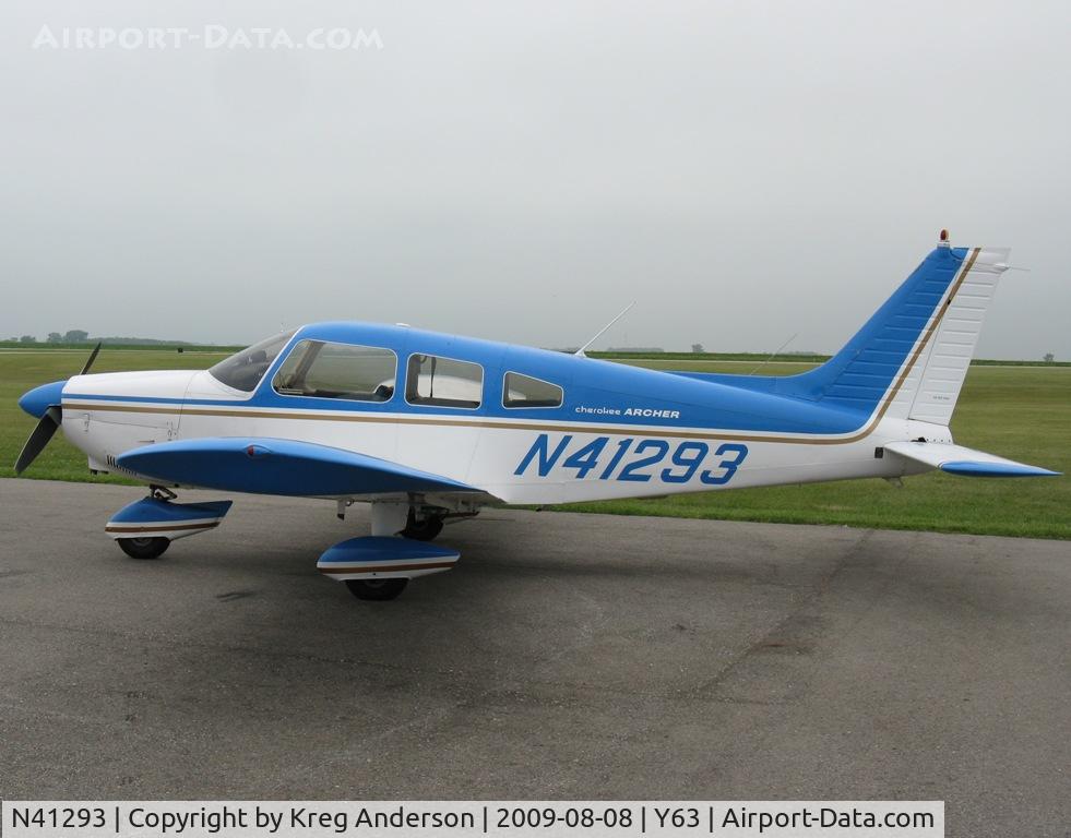 N41293, 1974 Piper PA-28-180 C/N 28-7405090, 2009 Flekkefest Fly-in