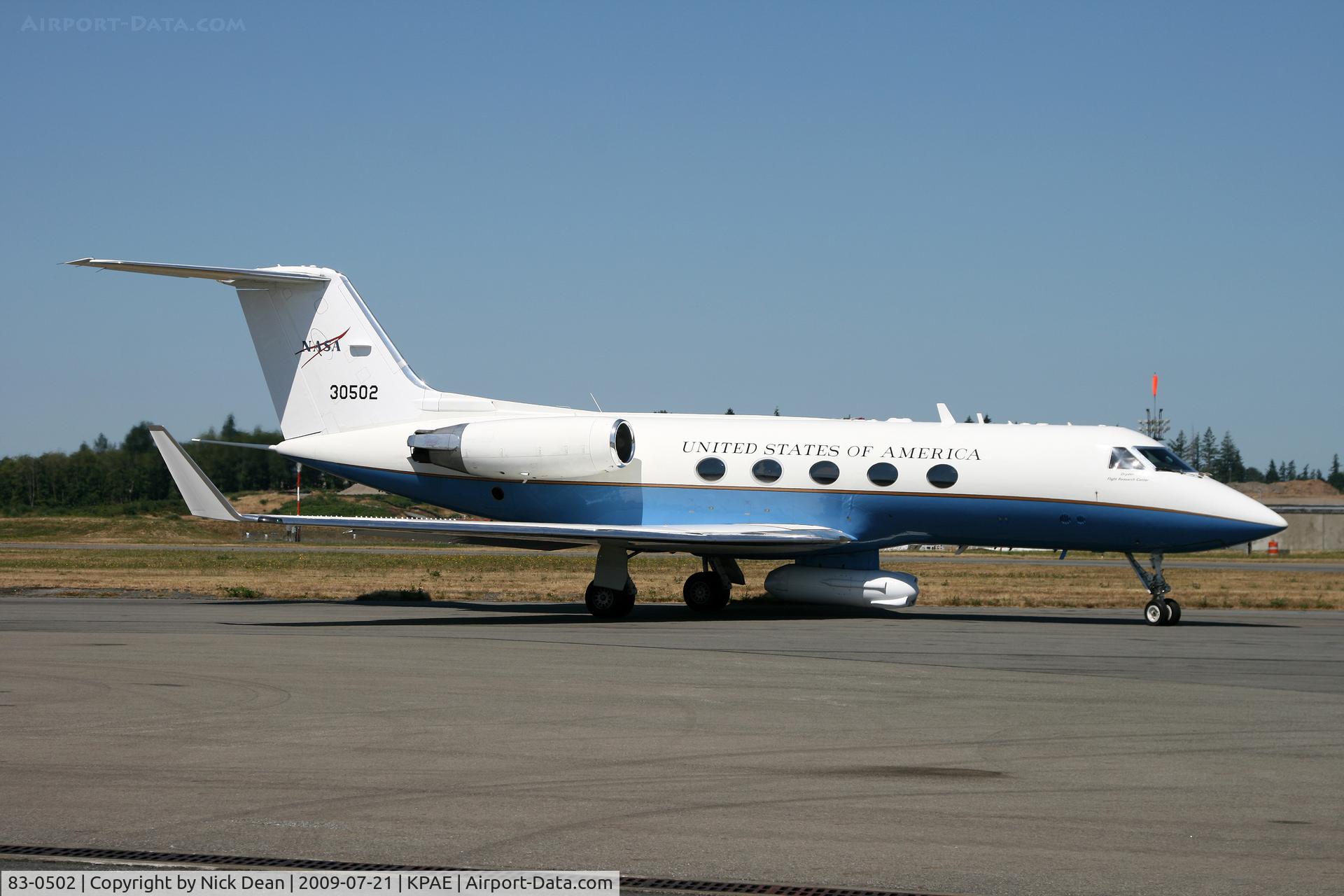 83-0502, 1983 Grumman C-20A Gulfstream III C/N 389, KPAE