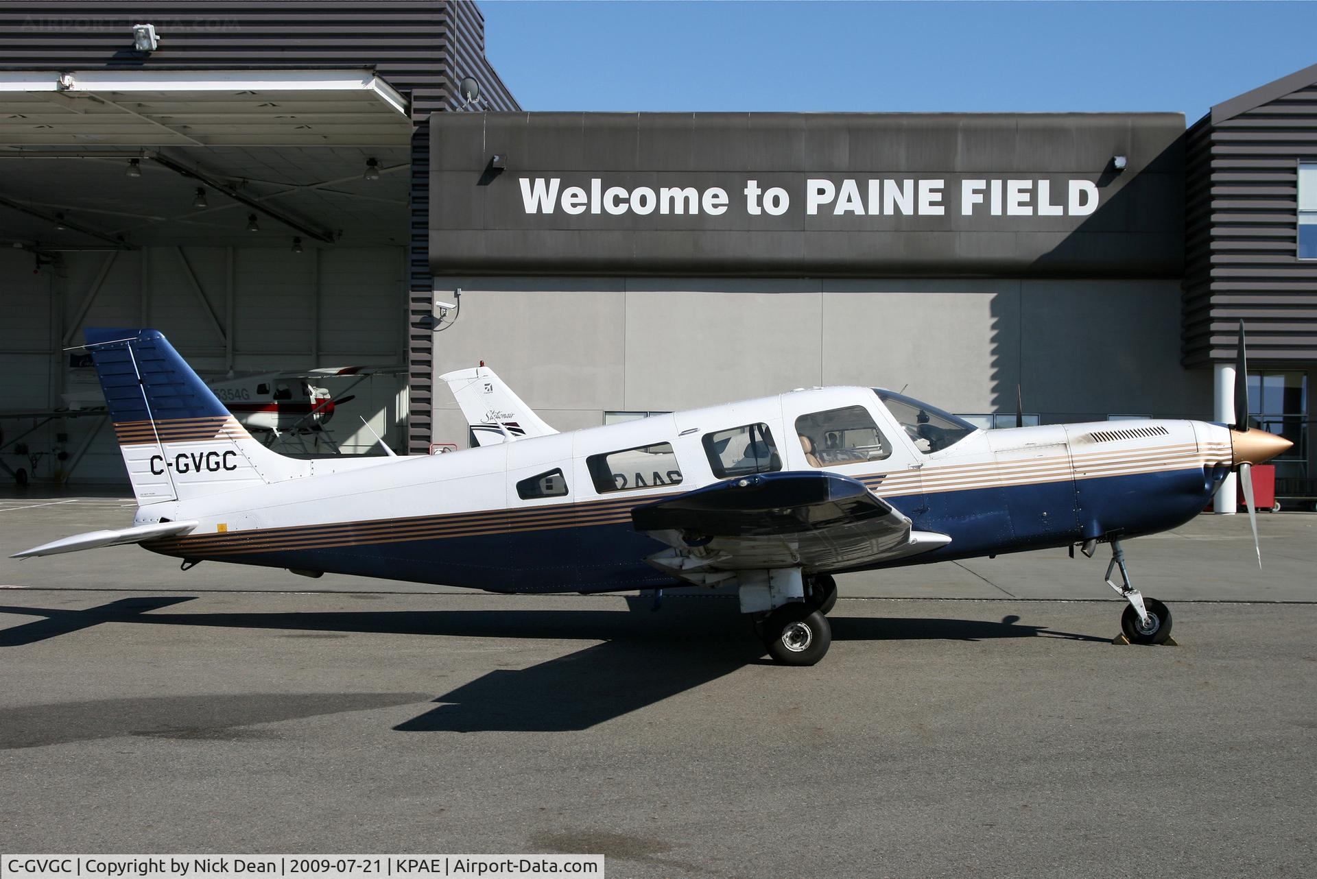 C-GVGC, 1980 Piper PA-32-301T Saratoga C/N 32-8024037, KPAE