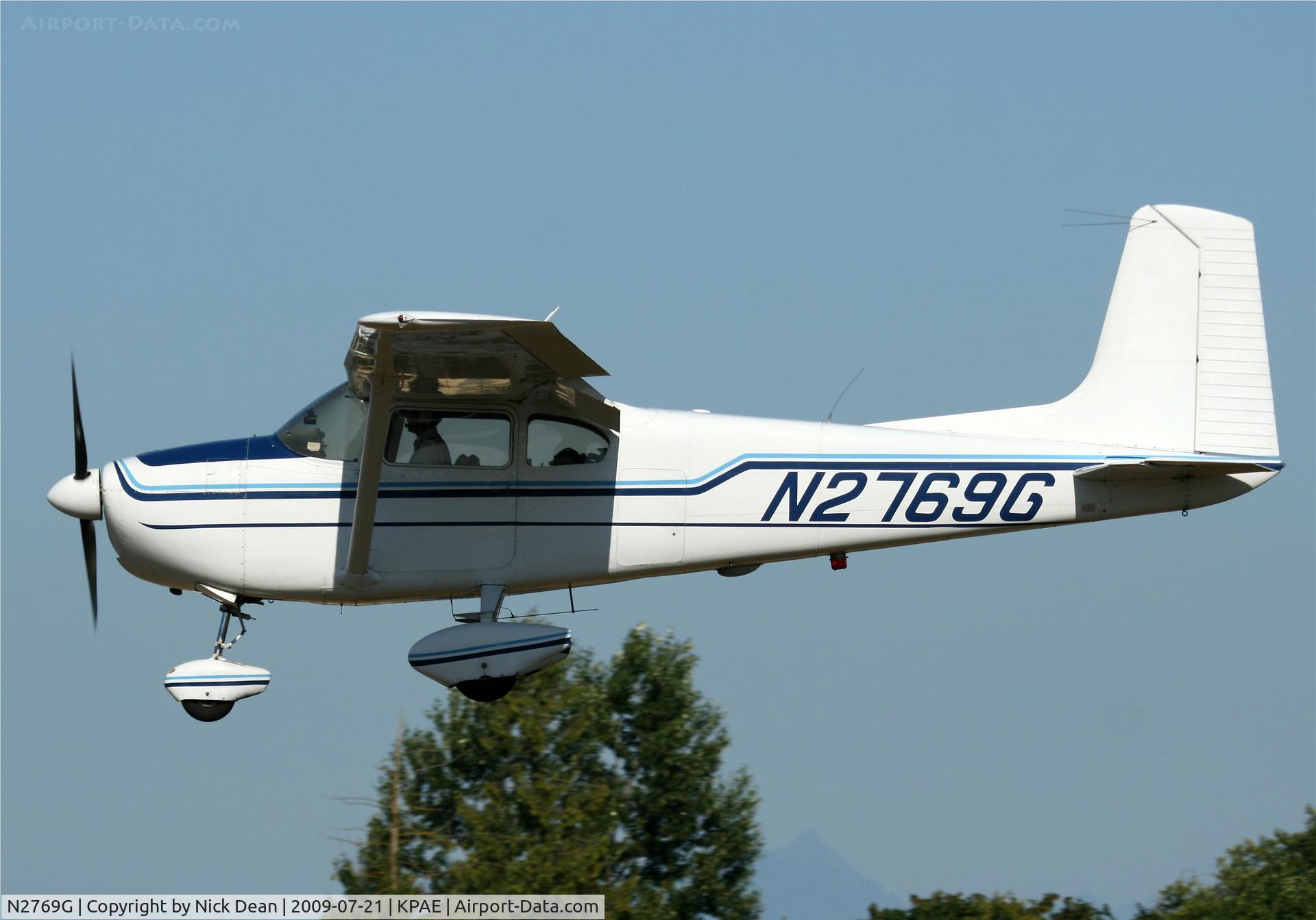 N2769G, 1959 Cessna 182B Skylane C/N 52069, KPAE