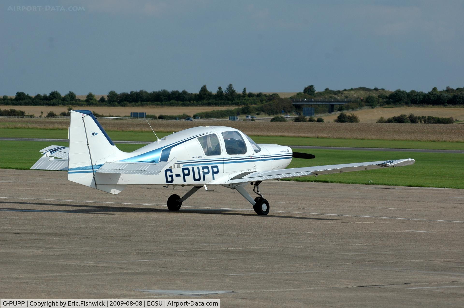 G-PUPP, 1973 Beagle B-121 Pup Series 2 (Pup 150) C/N B121-174, G-PUPP Beagle Pup at Duxford
