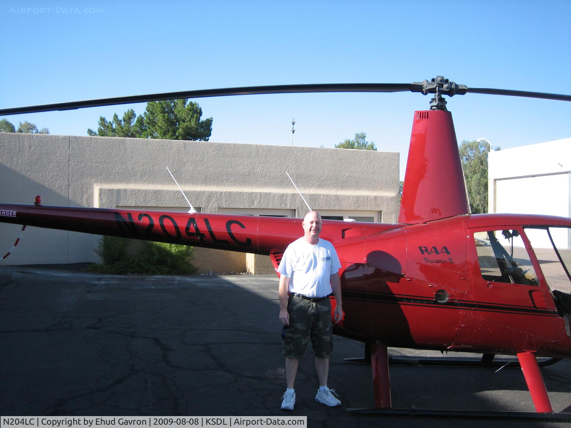 N204LC, 2004 Robinson R44 II C/N 10248, N204LC KSDL Early morning, gorgeous day!