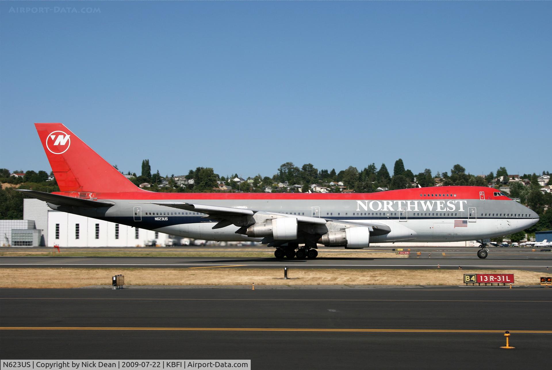 N623US, 1979 Boeing 747-251B C/N 21705, KBFI