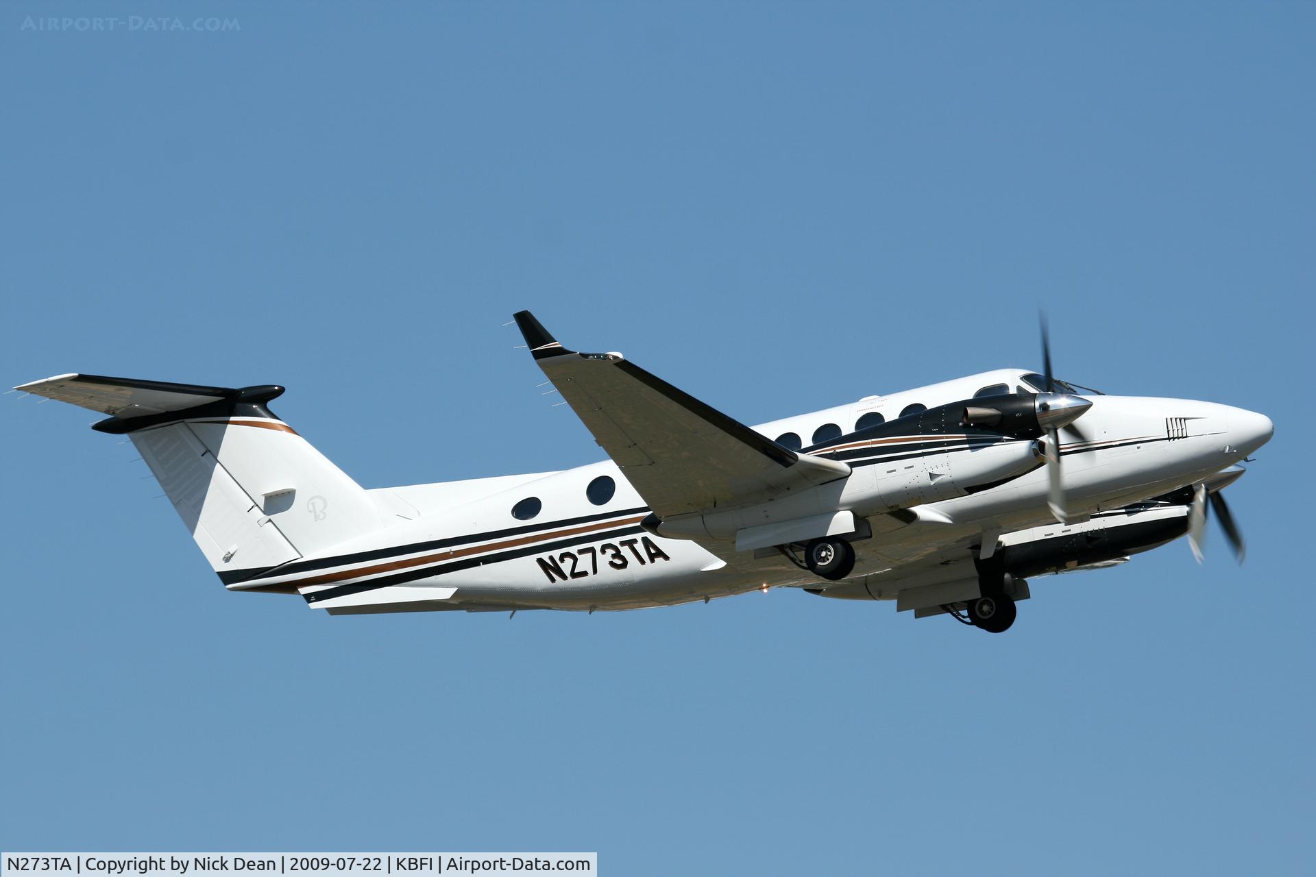 N273TA, 2007 Raytheon Aircraft Company B300 C/N FL-518, KBFI