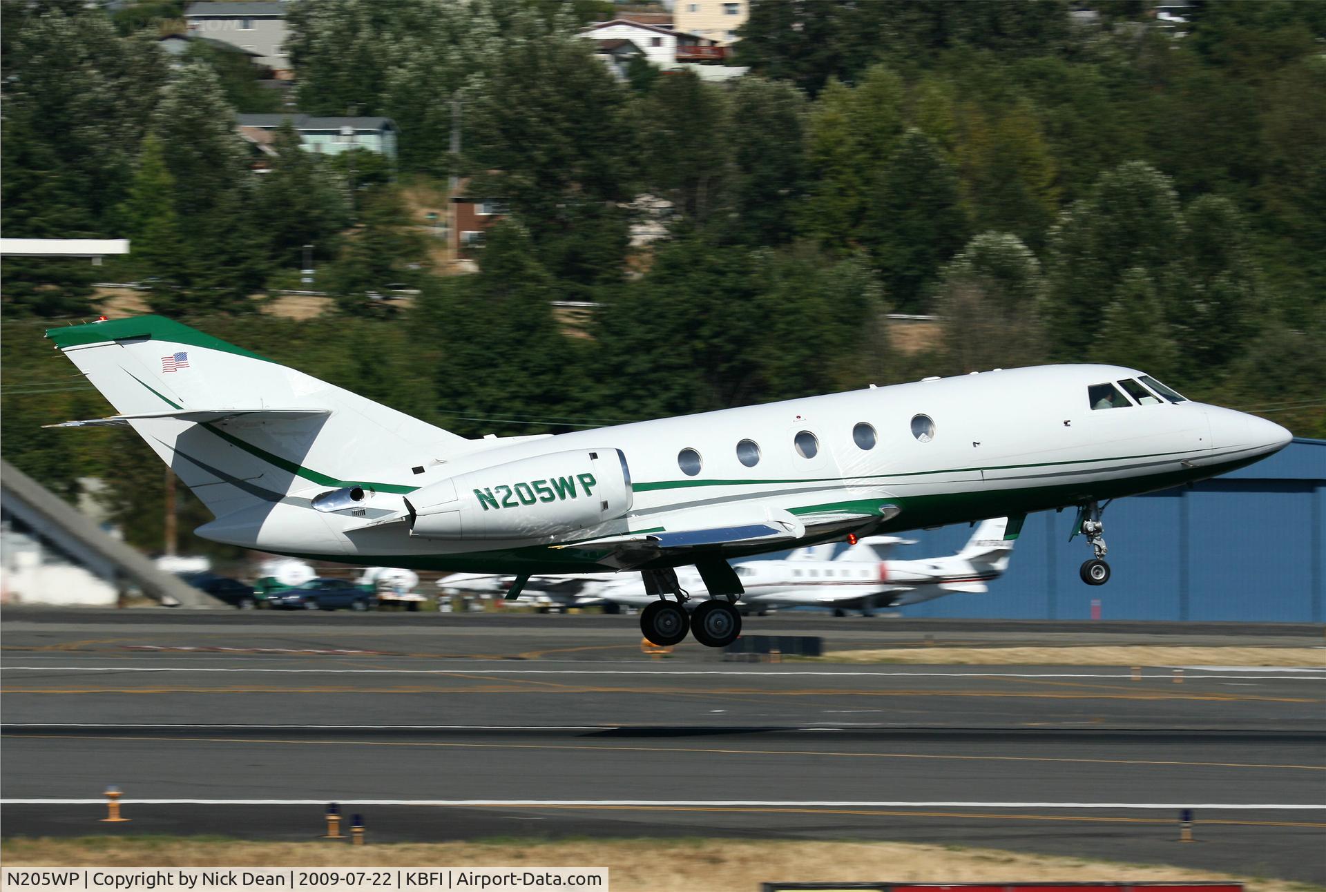 N205WP, 1974 Dassault Fan Jet Falcon (20E) C/N 306, KBFI