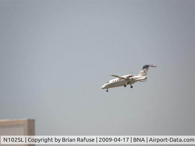 N102SL, 2002 Piaggio P-180 Avanti C/N 1052, Taken from the terminal window