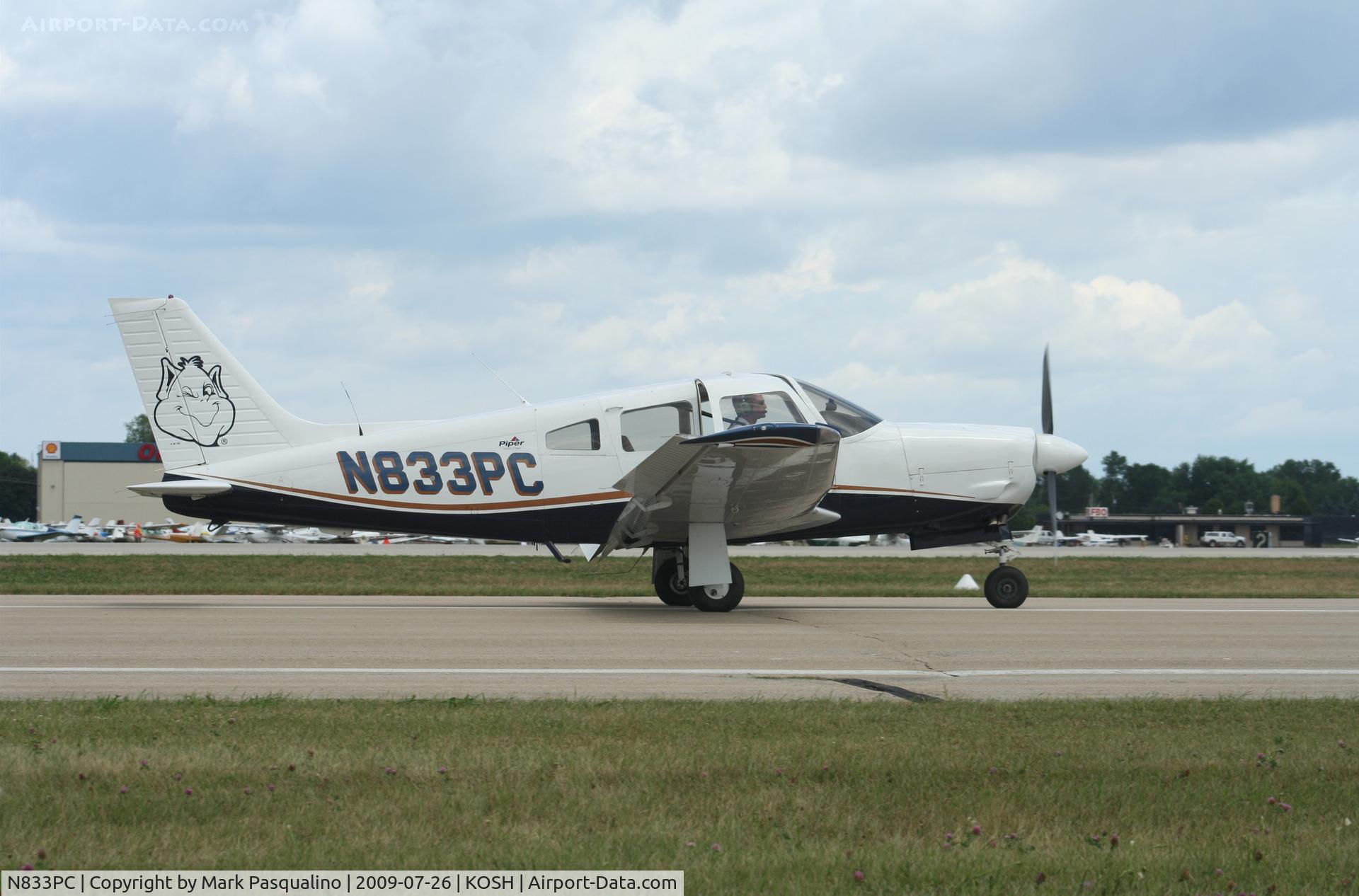 N833PC, 2006 Piper PA-28R-201 Cherokee Arrow III C/N 2844128, Piper PA-28R-201