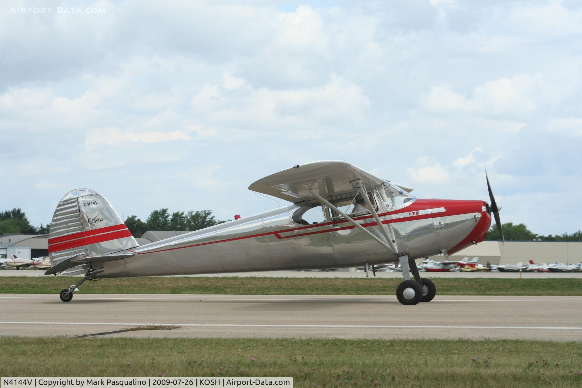 N4144V, 1948 Cessna 170 C/N 18622, Cessna 170