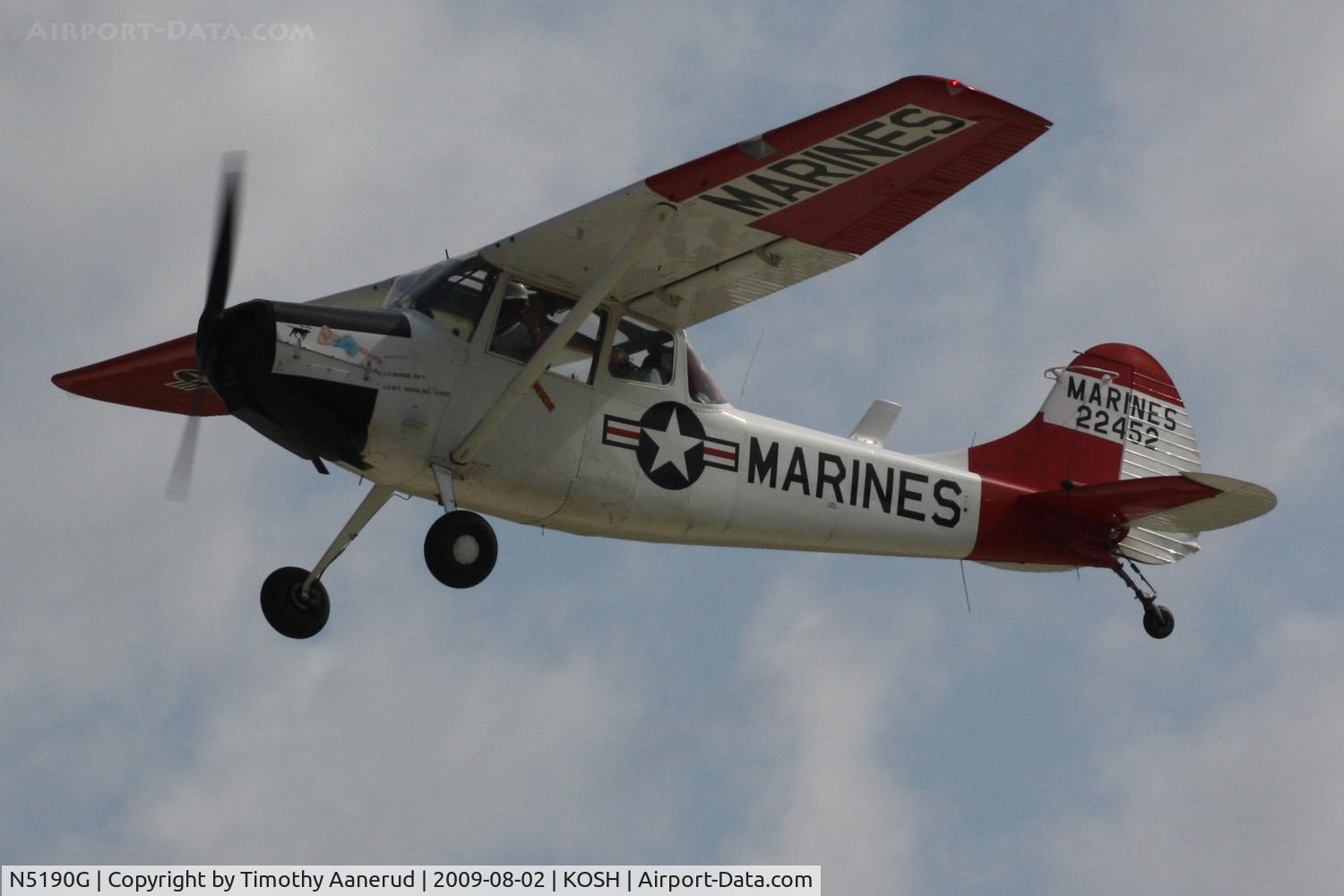 N5190G, 1951 Cessna 305A C/N 22452, N5190G