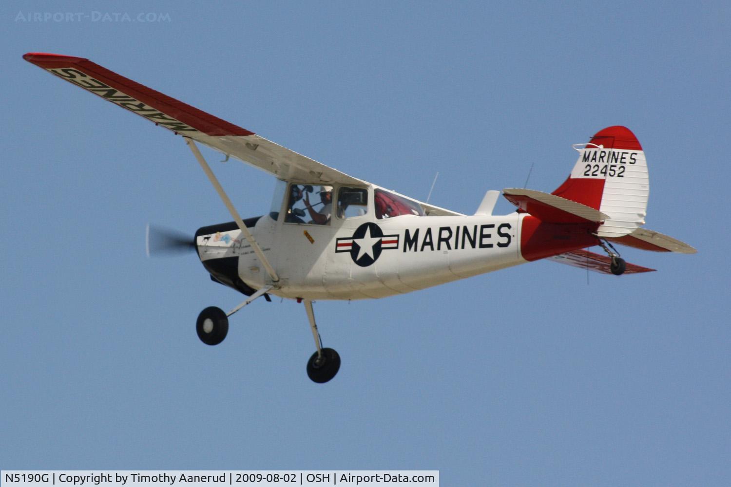 N5190G, 1951 Cessna 305A C/N 22452, N5190G
