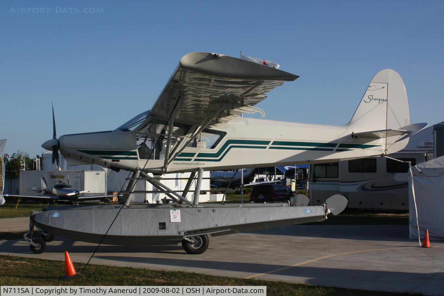 N711SA, 1995 Sherpa K500 C/N 0001, 1995 GORDON-SHERPA, c/n: 0001