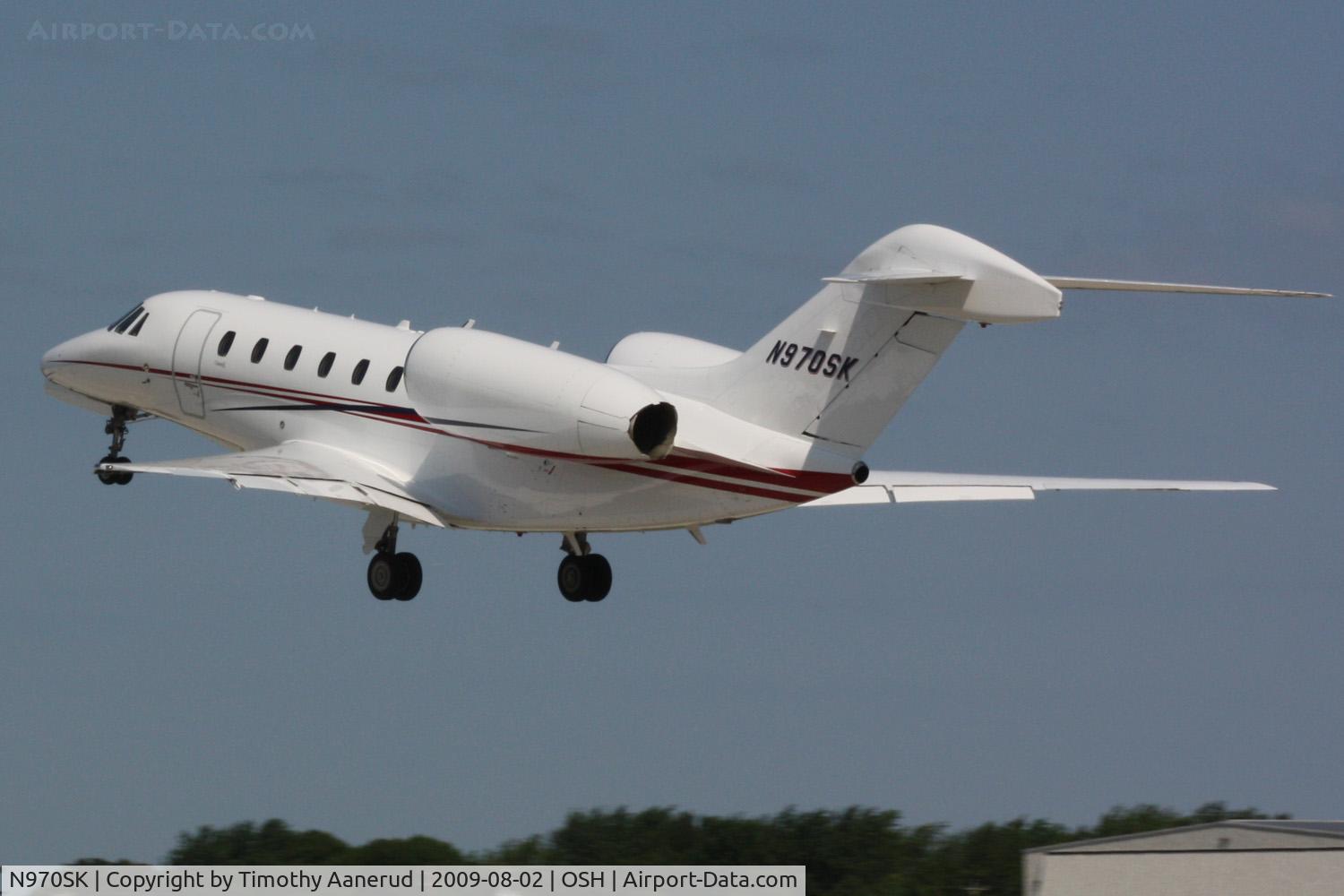 N970SK, 2002 Cessna 750 Citation X C/N 750-0186, 2002 Cessna 750, c/n: 750-0186