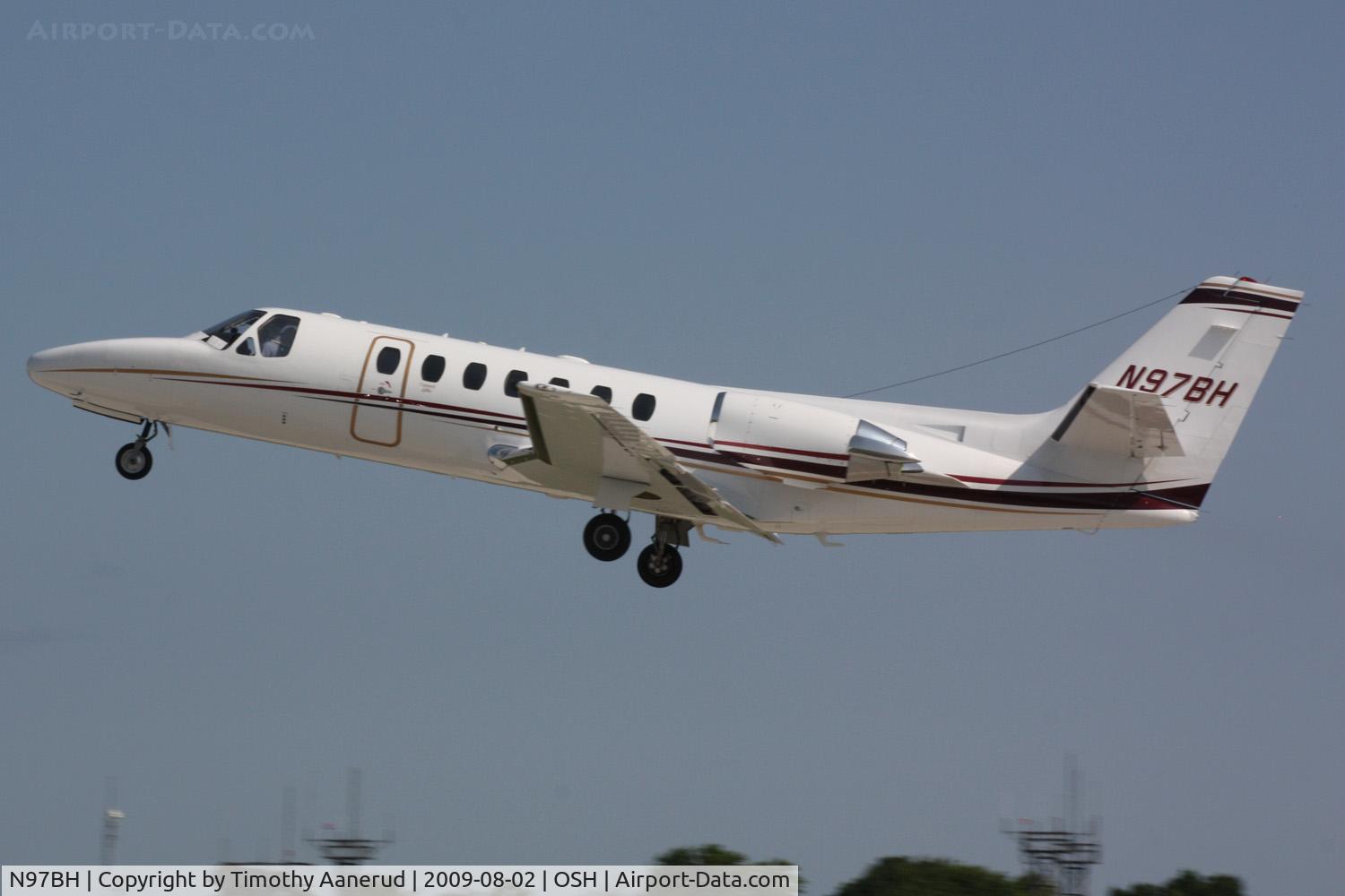 N97BH, Cessna 560 Citation V C/N 560-0290, Cessna 560, c/n: 560-0290