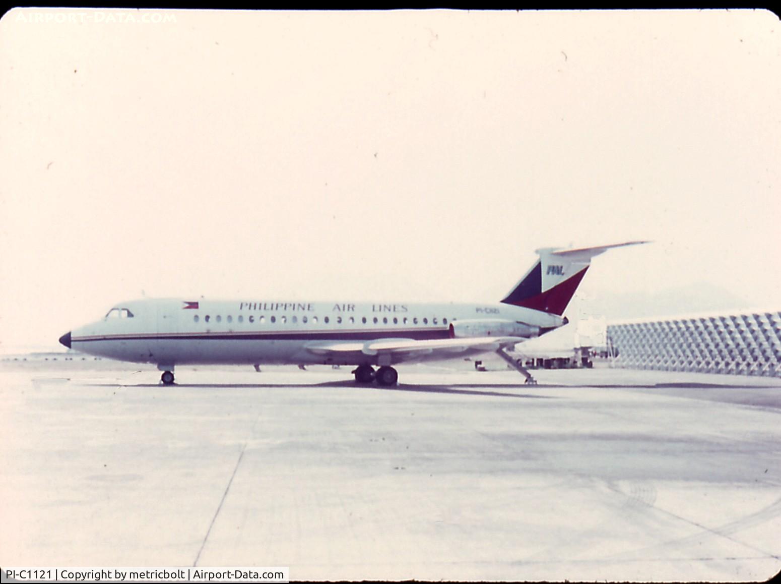 PI-C1121, 1966 BAC 111-402AP One-Eleven C/N BAC.091, At HKG Kai Tak,Nov.1967