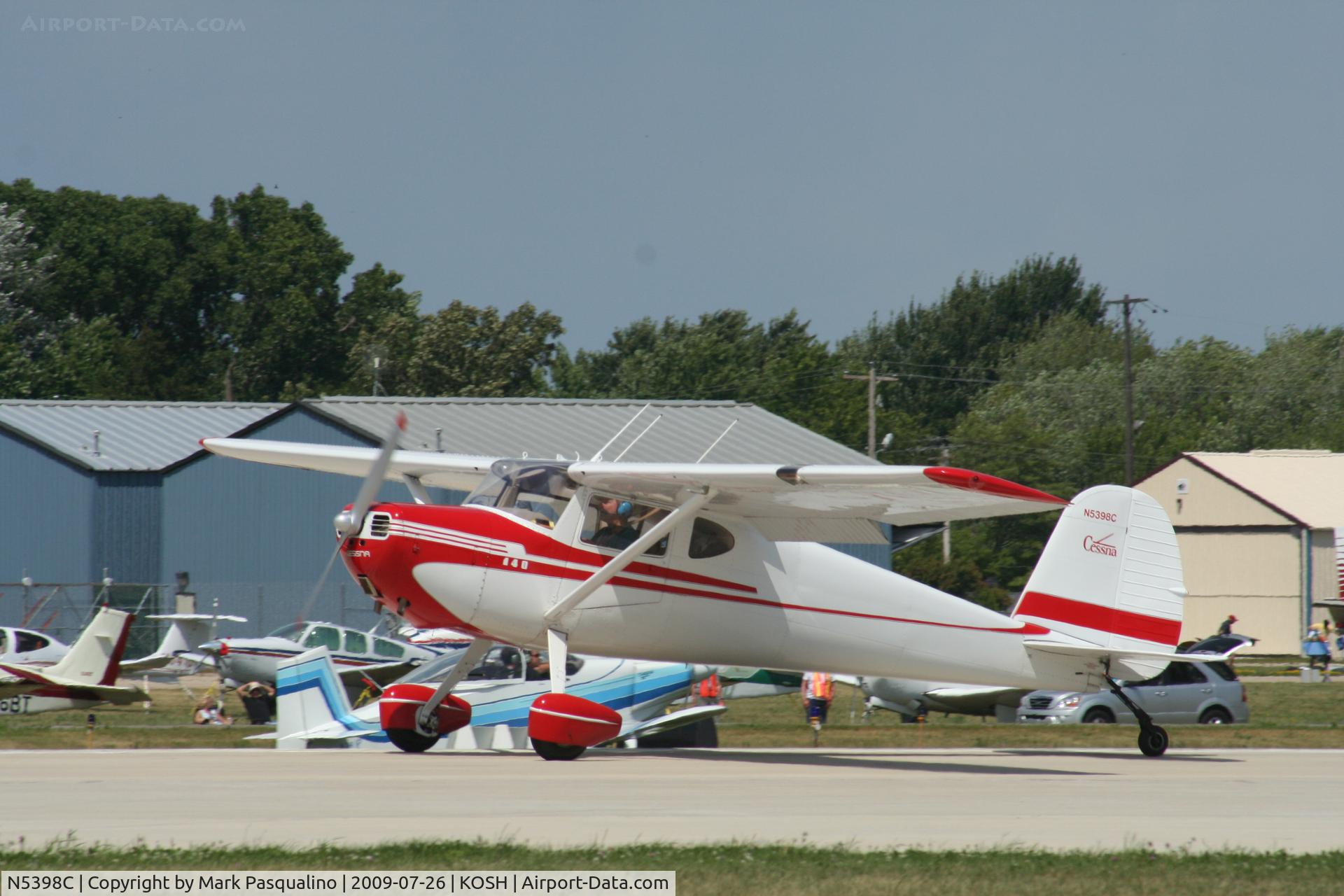 N5398C, 1950 Cessna 140A C/N 15531, Cessna 140A