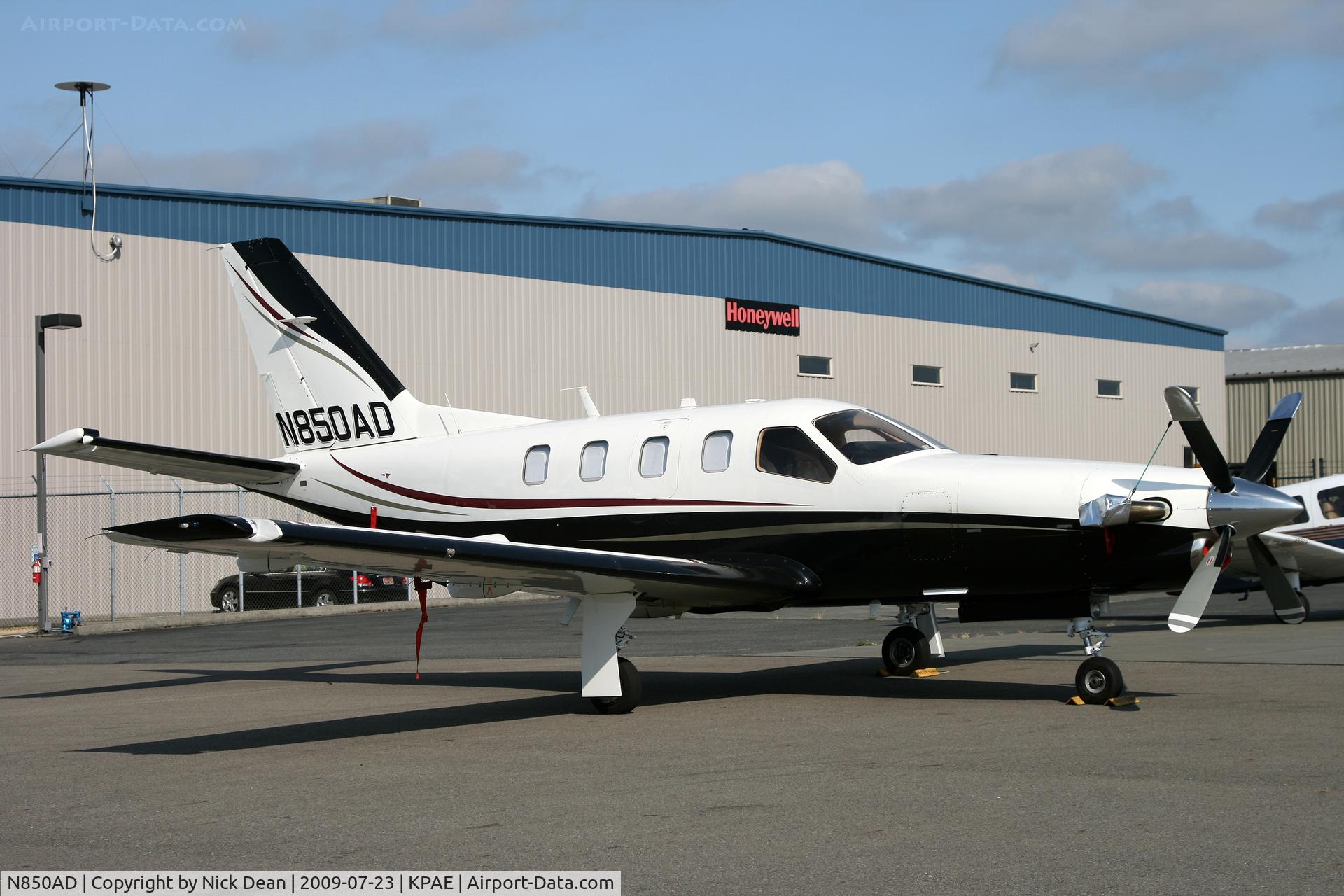 N850AD, 2008 Socata TBM-700 C/N 444, KPAE