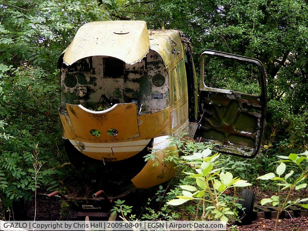 G-AZLO, 1971 Reims F337F Super Skymaster C/N F3370029, remains of Cessna 337 at Bourne Airfield
