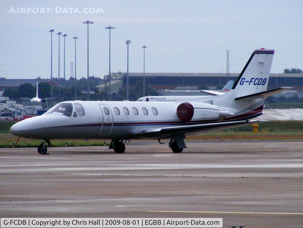 G-FCDB, 2001 Cessna 550 Citation Bravo C/N 550-0985, Eurojet Aviation Ltd