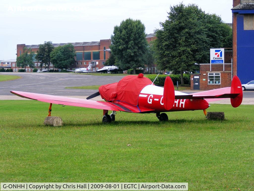 G-ONHH, 1961 Forney F-1A Aircoupe C/N 5725, Previous ID: G-ARHA