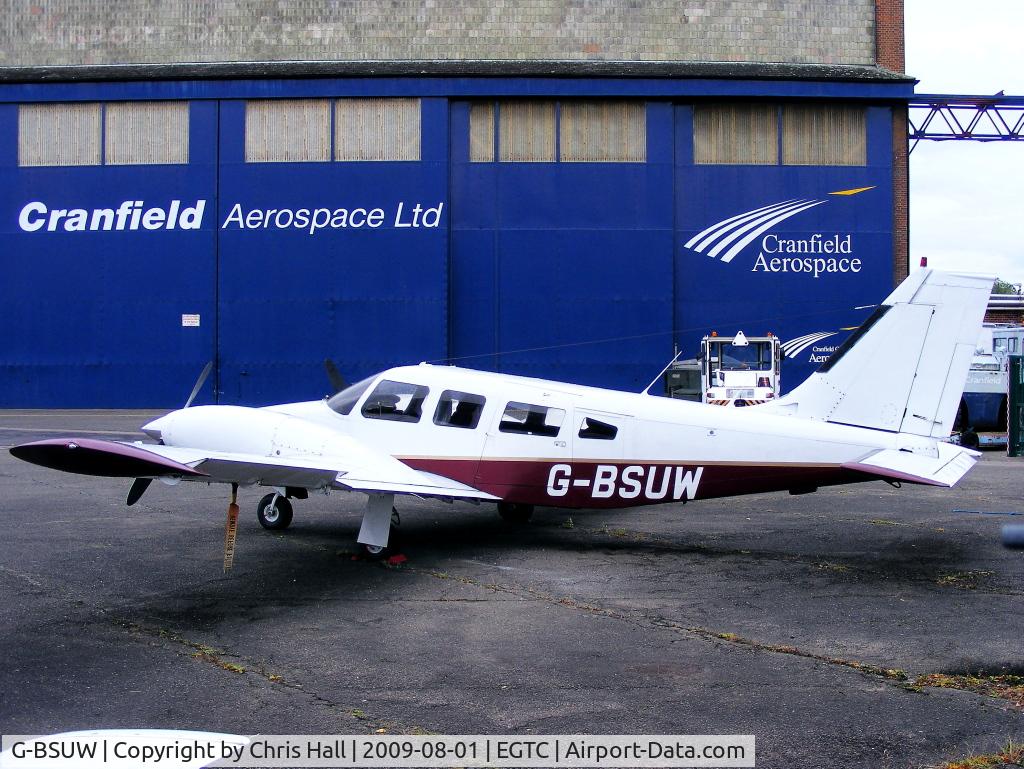 G-BSUW, 1977 Piper PA-34-200T Seneca II C/N 34-7870081, NPD DIRECT LTD