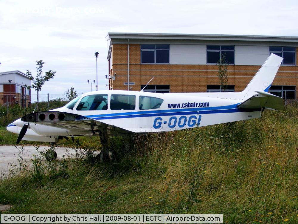 G-OOGI, 1978 Gulfstream American GA-7 Cougar C/N GA7-0077, Cabair. Previous ID's G-PLAS & G-BGHL