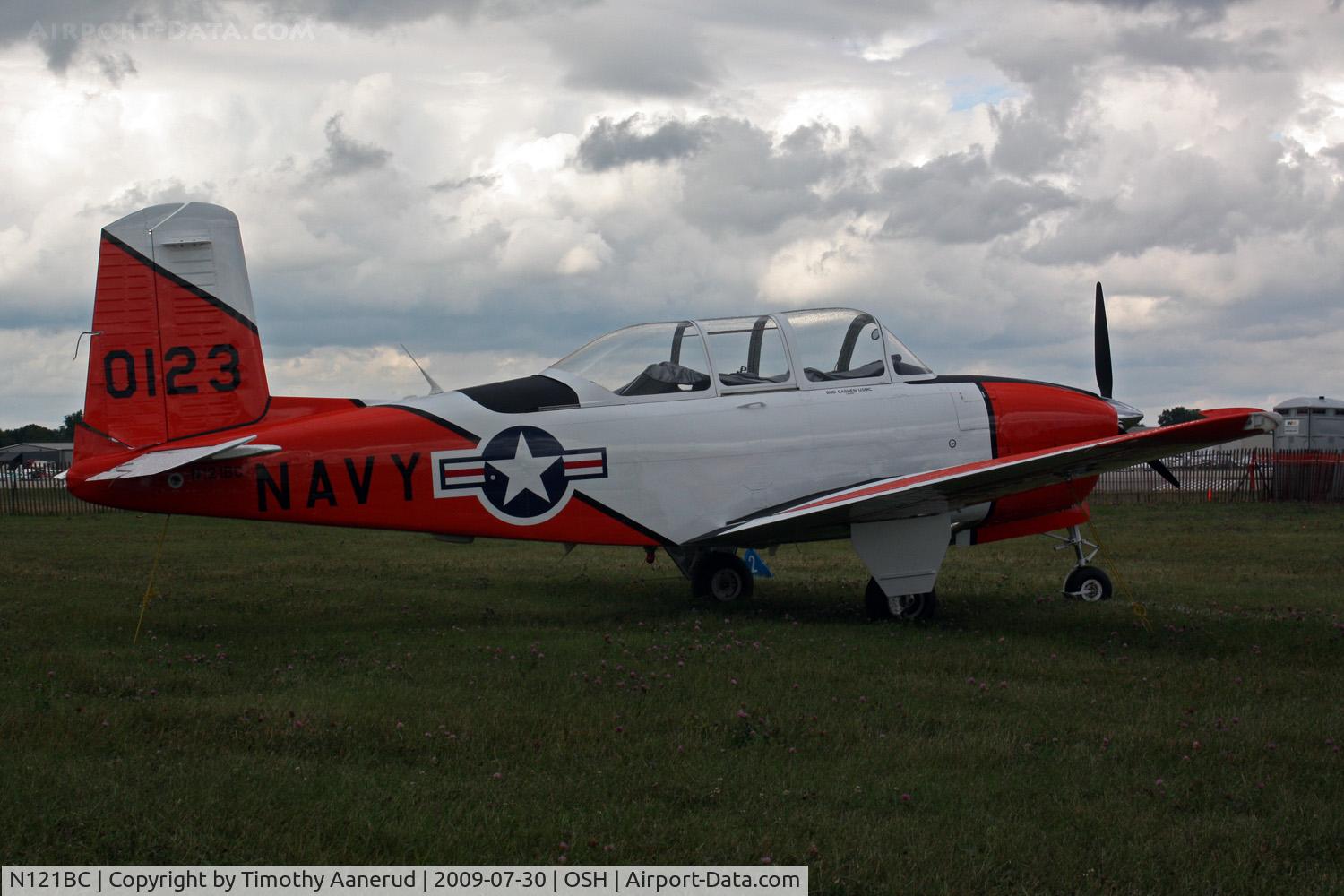 N121BC, Beech T-34A Mentor C/N G-123, Beech A45, c/n: G-123