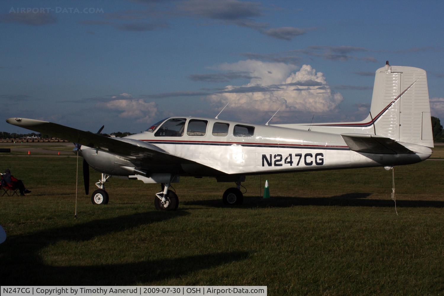 N247CG, 1954 Beech B50 C/N CH65, 1954 Beech B50, c/n: CH65