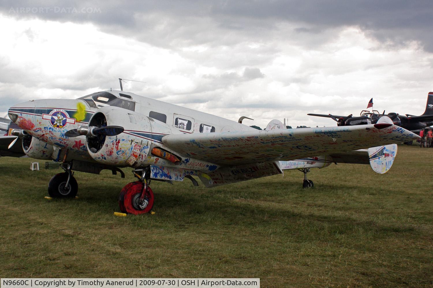 N9660C, 1942 Beech C-45G Expediter C/N AF-220, 1959 Beech C-45G, c/n: AF-220