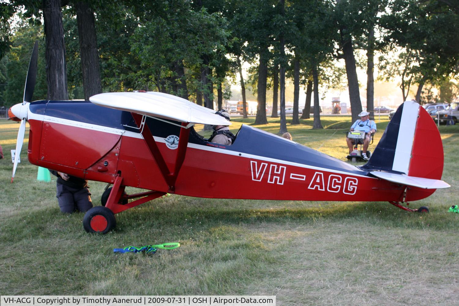 VH-ACG, 1932 Comper CLA-7 Swift C/N GS32/2, 1932 Comper Aircraft C7, c/n: GS32-2