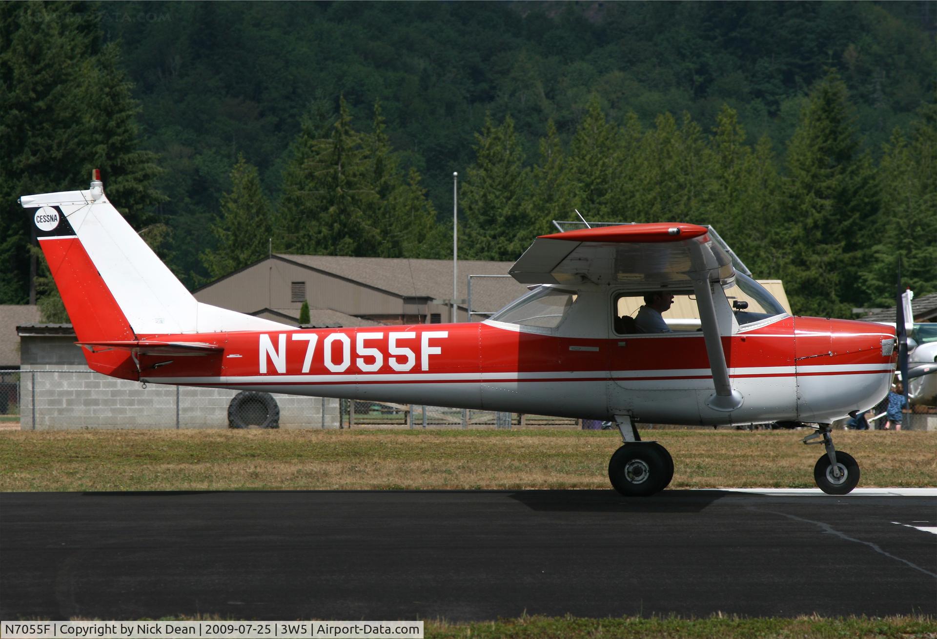 N7055F, 1966 Cessna 150F C/N 15063655, 3W5