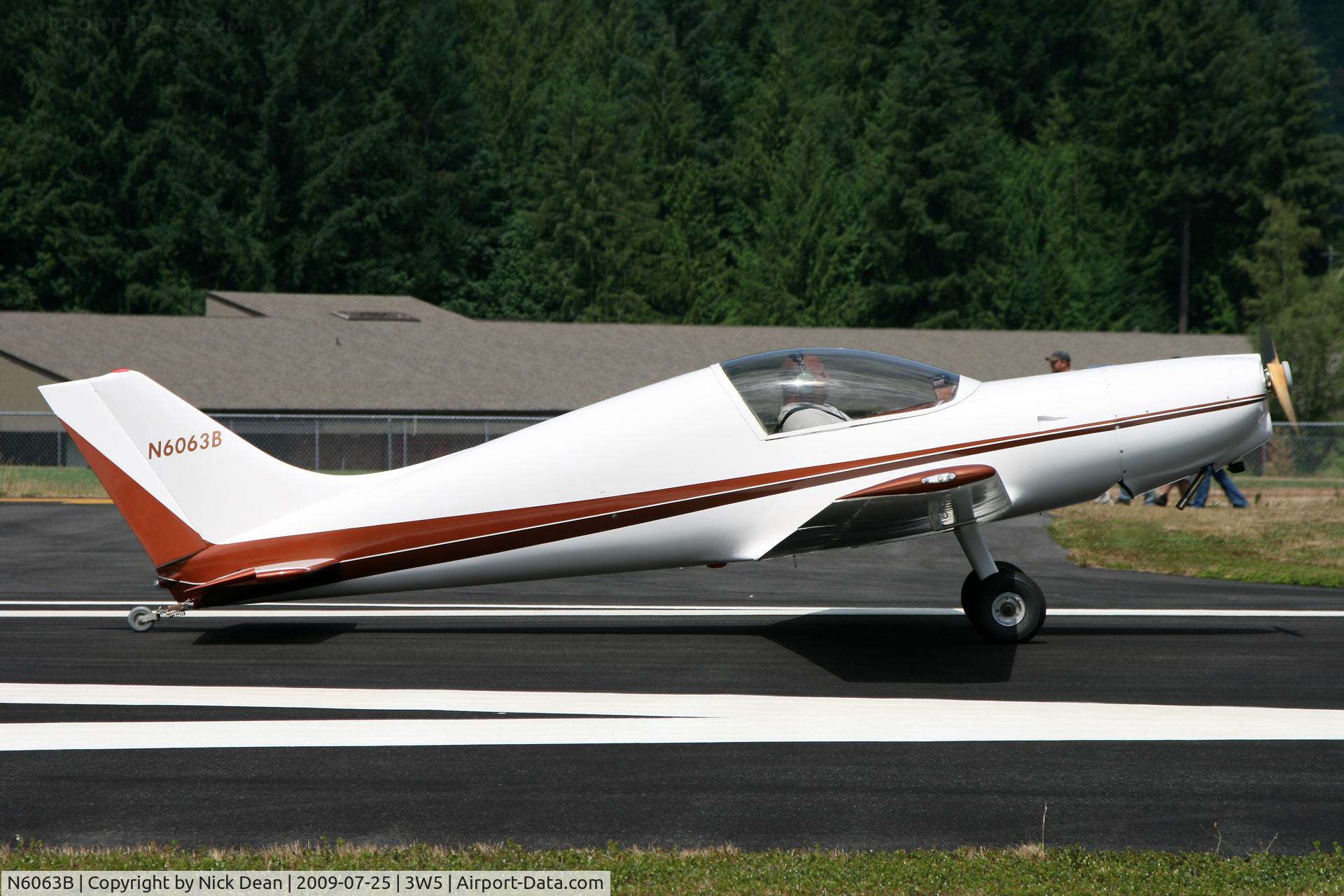 N6063B, Aero Designs Pulsar XP C/N 001 (N6063B), 3W5