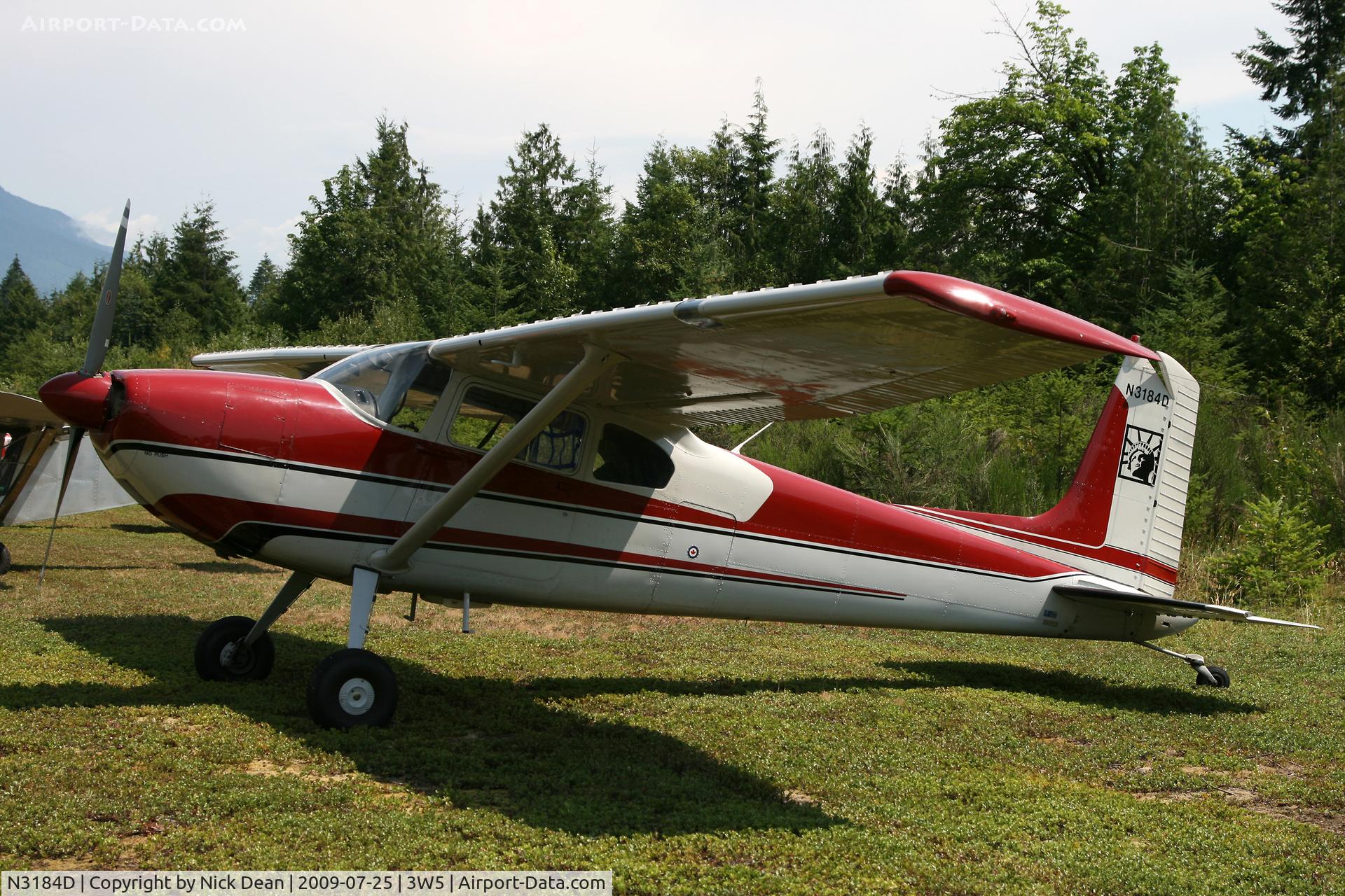 N3184D, 1955 Cessna 180 C/N 31982, 3W5