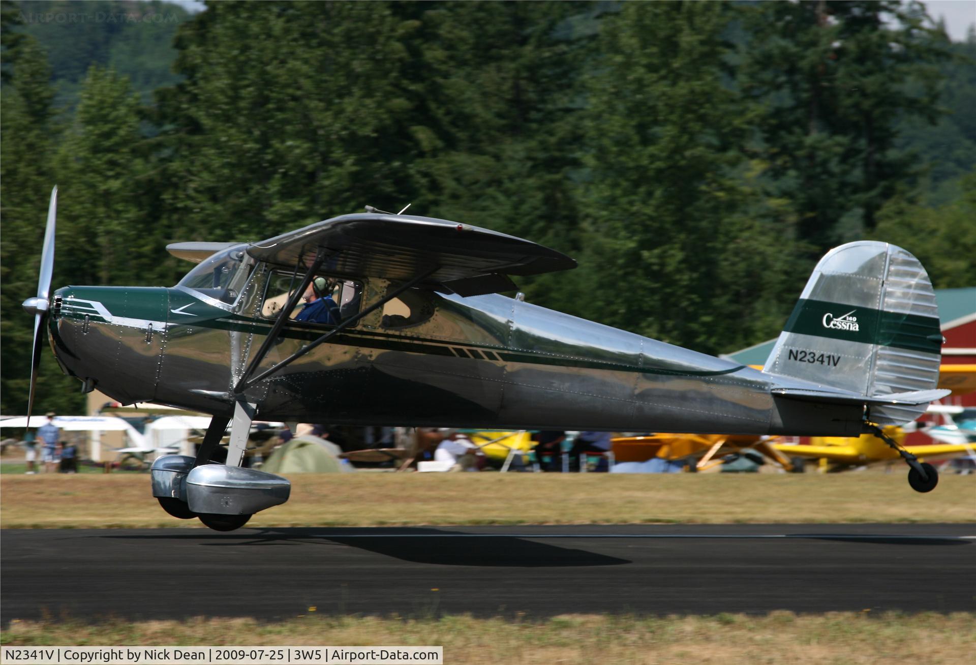 N2341V, 1948 Cessna 140 C/N 14726, 3W5