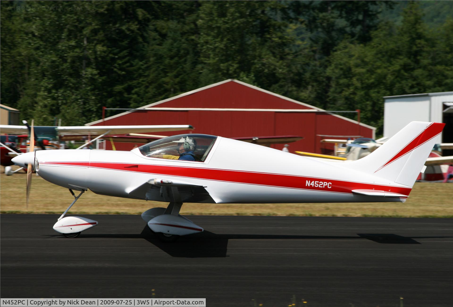 N452PC, 1998 Aero Designs Pulsar XP Srs I C/N 452, 3W5