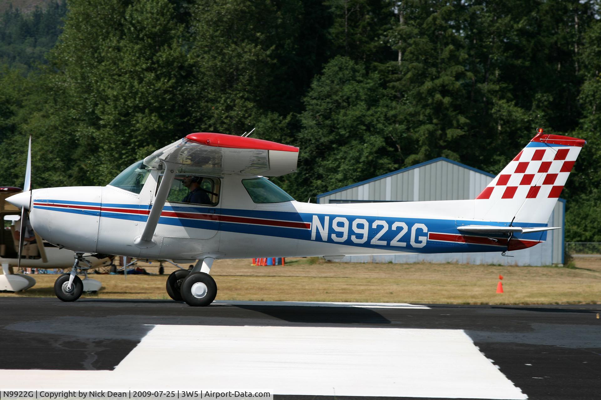 N9922G, 1973 Cessna A150L Aerobat C/N A1500468, 3W5