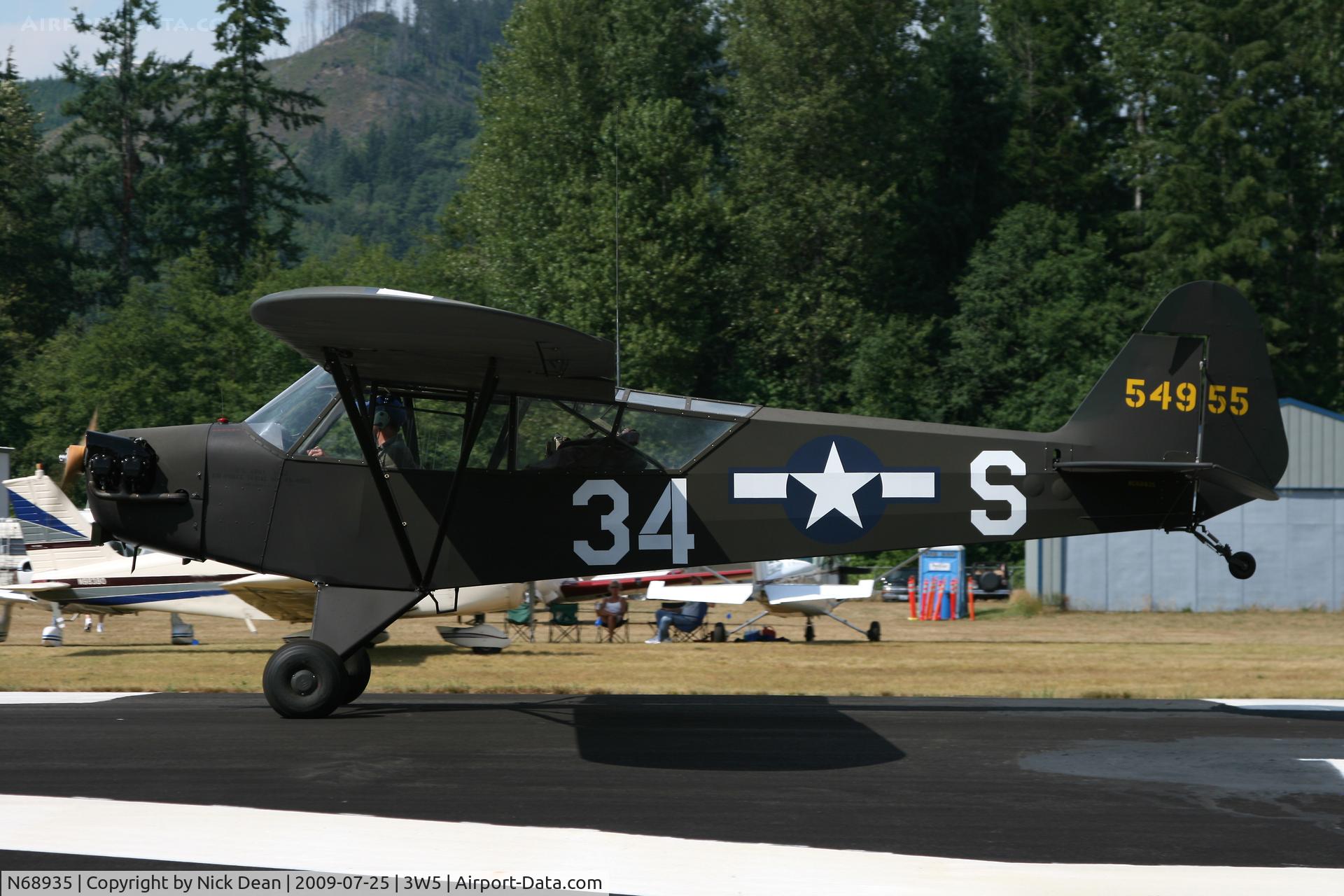 N68935, 1944 Piper J3C-65 Cub C/N 13695, 3W5