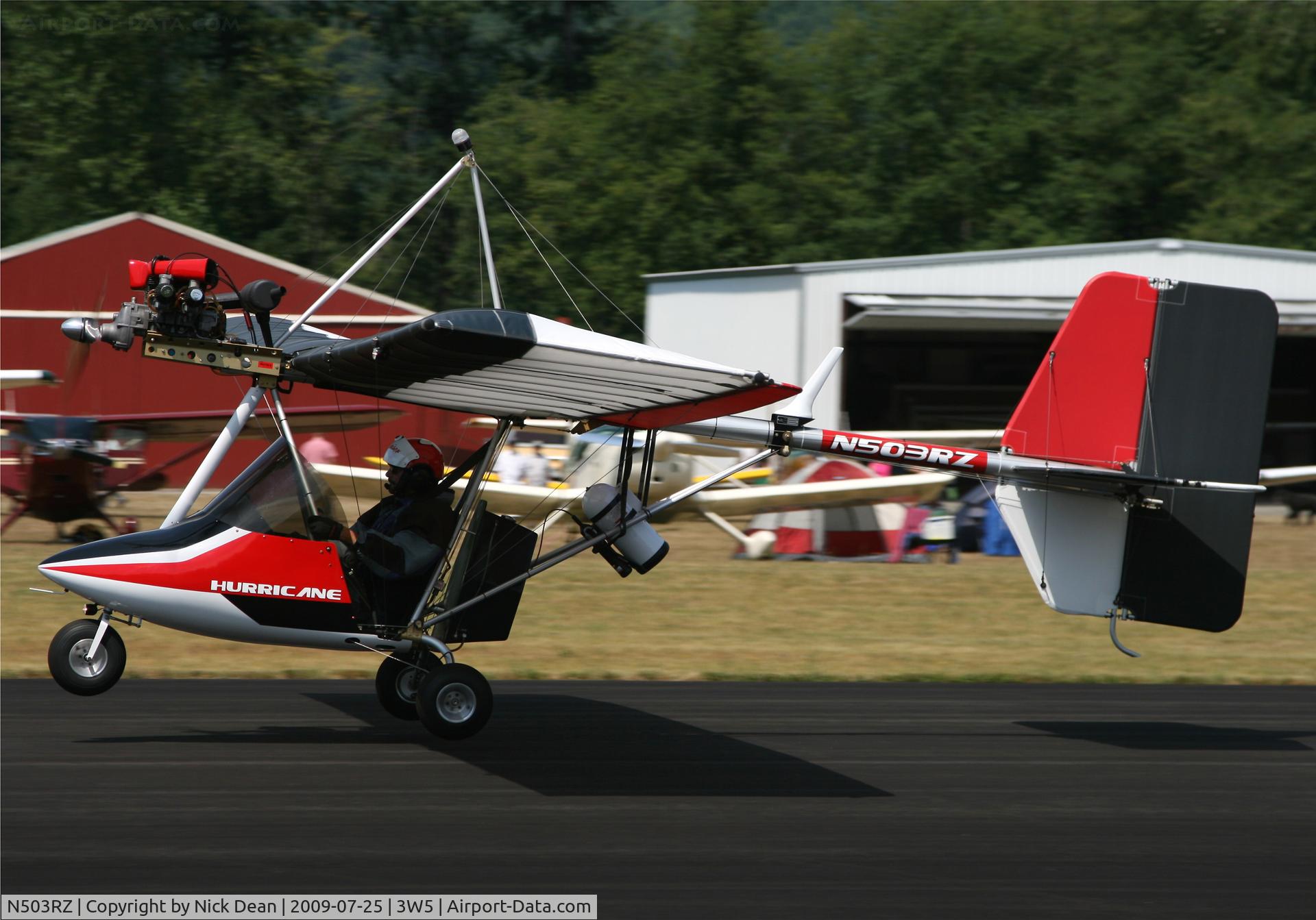 N503RZ, 2000 Hy-Tek Hurricane HP Clipwing C/N HT-01-001-00, 3W5